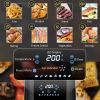 Air Fryer, 4.7 QT, Silver/Black, Multi-Function 4 in 1 Oven