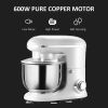 Electric Mixer, 6QT, Silver, Stainless Steel, Tilt,  600W