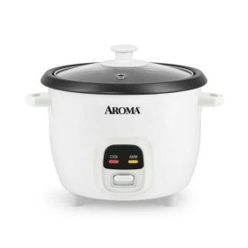 Rice & Grain Cooker, 6-Cup (GLASS LID)