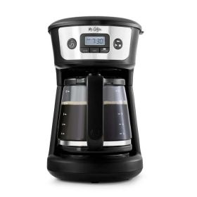 Coffee Maker with Strong Brew Selector, 12-Cup, Programmable, AUTO Off, Auto Pause,