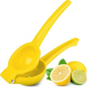 Lemon Squeezer, Metal, Citrus Juicer, Manual Press for Extracting the Most Juice Possible