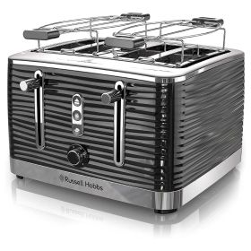 4-Slice Toaster, Black, Russell Hobbs Coventry  TR9450BR