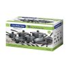 Cookware Set, 18 Piece Non-stick, Steel Gray, Tramontina Primaware