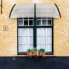 Window Awning, 80"x 40" Outdoor Patio Canopy, Rain Cover, UV Protected Eaves