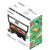 Panini Press & Grill, 3-in-1 Electric, Indoor,  4-Slice, Sandwich Press, Opens 180¬∞ for Grilling