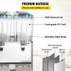 Commercial Beverage Dispenser, 9.5 Gallon, 2 Tank, 110V Commercial Juice Dispenser, 18 Liter Per Tank, 300W