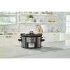 Crock Pot, 7qt, Cook & Carry, Programmable, Easy-Clean, Slow Cooker - Stainless Steel