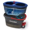 Spin Mop and Bucket System, EasyWring RinseClean Spin Mop and Bucket System, Hands-Free System