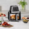 Air Fryer, 7-Qt. Fry 'N Fold Digital with 12 Presets, Black