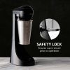 Milkshake Maker Machine 2 Speed with 15.2 oz Stainless Steel Mixing Cup Compact & Easy Clean Drink Mixer Blender for Malted Milk ,Soft