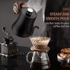 Tea Kettle for Coffee Brewing, Electric, Gooseneck Kettle, Temp Control, 5 Presets; 1200W Rapid Heat