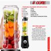 Countertop Blender, 5 Core, 20 oz Electric 160W 600ml Kitchen Food Processor, Portable Sports Bottle