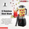 Blender, 5 Core 2L, Touch Screen, 68 Oz,  2000W, High Speed, BPA Free, 6 Blade, Smoothie Blender