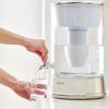 Glass Water Pitcher, Ready-Pour + Free Water Quality Meter, 40 Cup
