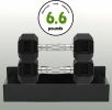 Spice Storage Rack, 4 Pack Magnetic Organizer for Refrigerator and Oven, Black