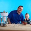 Glass Water Pitcher, Ready-Pour + Free Water Quality Meter, 40 Cup
