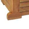 Folding Bar Table 61"x20.9"x41.3" Solid Teak Wood