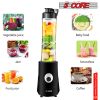Countertop Blender, 5 Core, 20 oz Electric 160W 600ml Kitchen Food Processor, Portable Sports Bottle