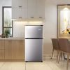 Compact Refrigerator,  CUTE RETRO PASTEL BLUE, 3.5Cu.Ft, Mini Fridge / Freezer, Antique Look, 2 Door