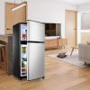 Compact Refrigerator,  CUTE RETRO PASTEL BLUE, 3.5Cu.Ft, Mini Fridge / Freezer, Antique Look, 2 Door