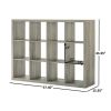 Cubby Cabinet, 3ft x 4ft, 12 Cubbies, Classroom Furniture