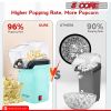 Popcorn Popper,  Hot Air Machine, 1200W Electric Popcorn  Maker