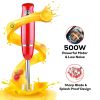 Hand Held Blender Stick,  Electric Blender, 8-Speed, 500W,  , Stainless Steel Blades for Perfect Smoothies