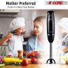 Hand Held Blender Stick,  Electric Blender, 8-Speed, 500W,  , Stainless Steel Blades for Perfect Smoothies