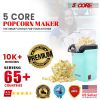 Popcorn Popper,  Hot Air Machine, 1200W Electric Popcorn  Maker