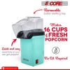 Popcorn Popper,  Hot Air Machine, 1200W Electric Popcorn  Maker