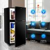 Compact Refrigerator,  CUTE RETRO PASTEL BLUE, 3.5Cu.Ft, Mini Fridge / Freezer, Antique Look, 2 Door