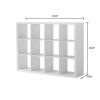 Cubby Cabinet, 3ft x 4ft, 12 Cubbies, Classroom Furniture