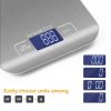 Kitchen Scales,  LCD Electronic, Stainless Steel,  10KG/5KG