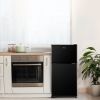 Compact Refrigerator,  CUTE RETRO PASTEL BLUE, 3.5Cu.Ft, Mini Fridge / Freezer, Antique Look, 2 Door
