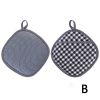 Oven Mitts; Heat Insulation Pad; Nordic Style Microwave Oven Gloves; Kitchen Baking Gloves, 1pc Silicone